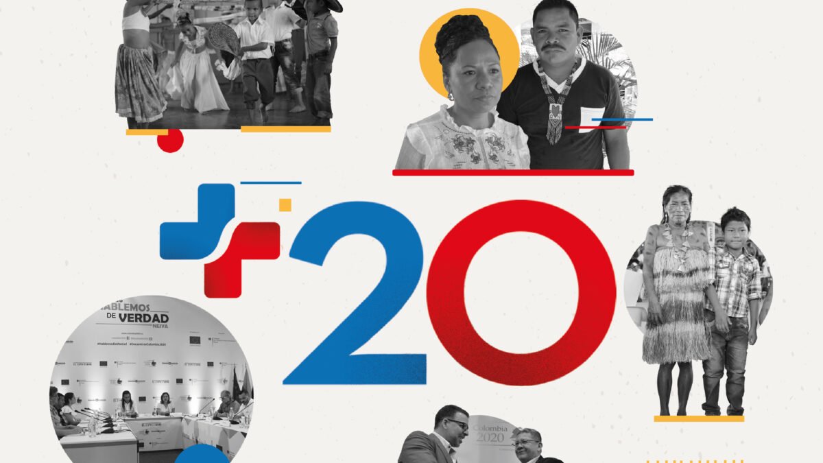 COLOMBIA 2020 RENUEVA SU IMAGEN COLOMBIA+20 PAÍS QUE AVANZA