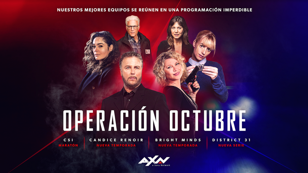 OPERACIÓN OCTUBRE LLEGA CON TODO A AXN￼