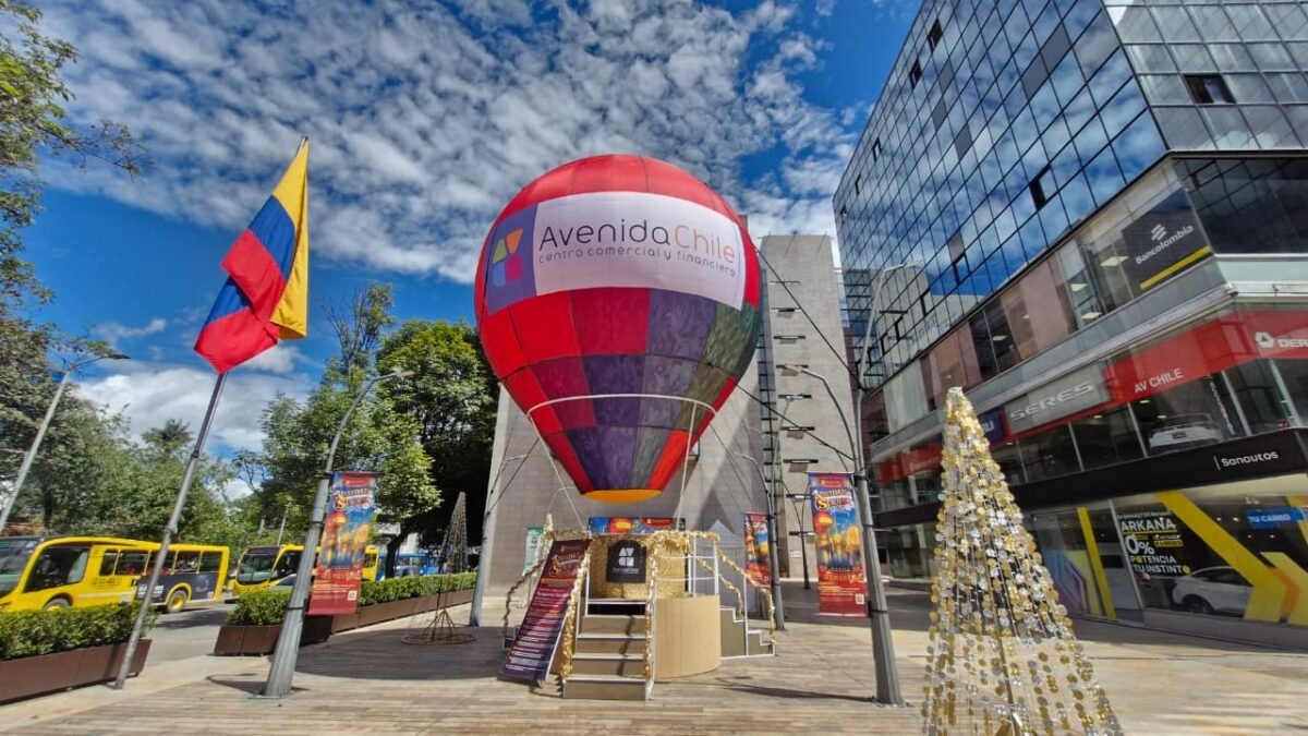 EN TU RECORRIDO NAVIDEÑO POR BOGOTÁ PROGRAMATE CON LAS ACTIVIDADES EN AVENIDA CHILE