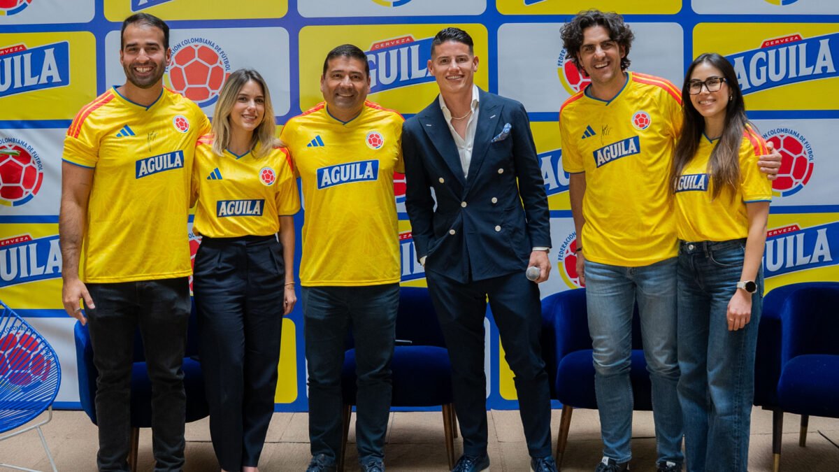 ¡ORGULLO NACIONAL! BAVARIA PRESENTA A JAMES RODRÍGUEZ COMO NUEVO EMBAJADOR DE CERVEZA AGUILA