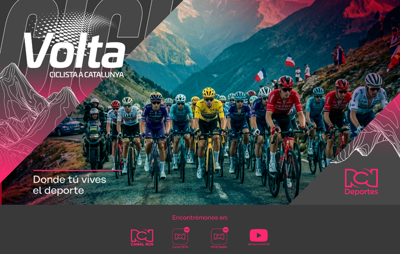 LA VUELTA A CATALUÑA POR EL CANAL RCN
