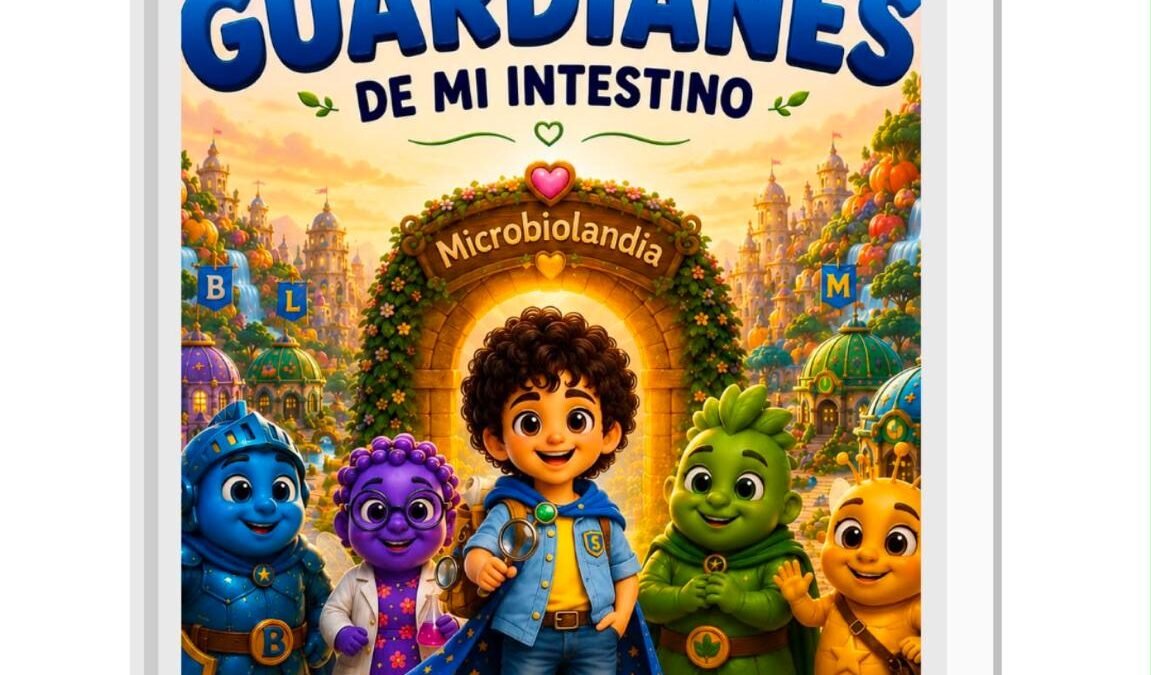 LOS PEQUEÑOS GUARDIANES DE MI INTESTINO DE  MASSIEL PARDO DE ORO