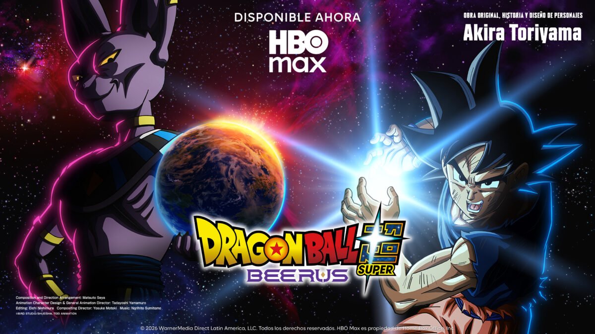 DRAGON BALL SUPER: BEERUS SE ESTRENA EN HBO MAX