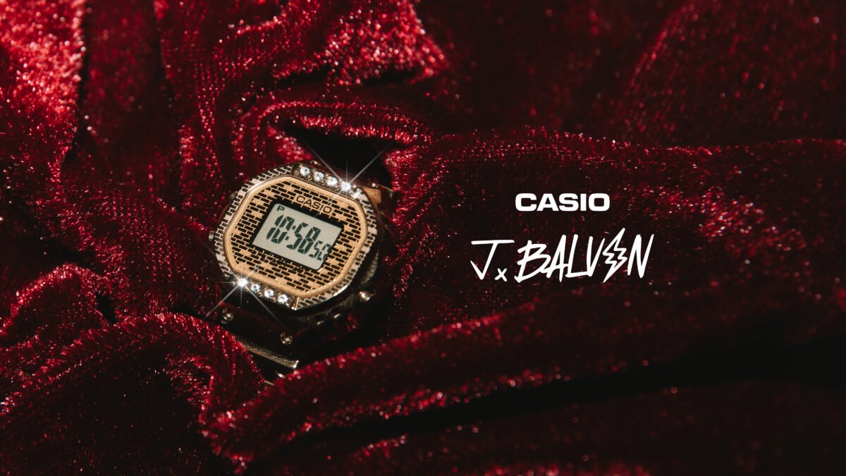 CASIO LANZA UN RELOJ ANILLO EN COLABORACIÓN CON J BALVIN