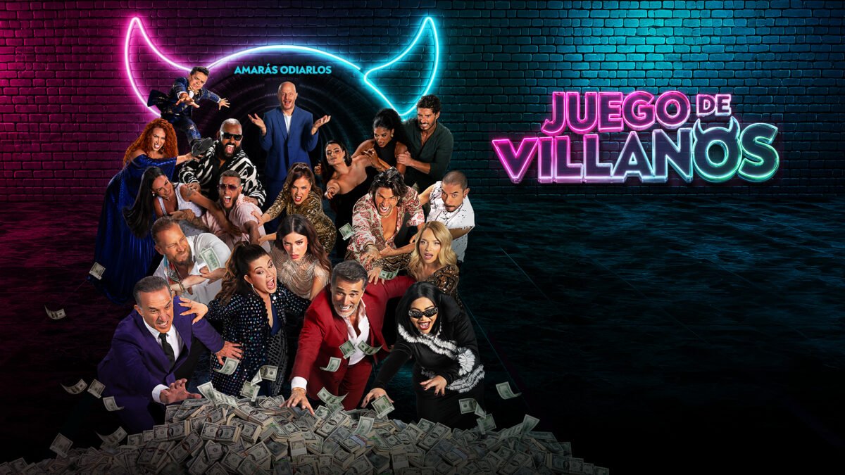 JUEGO DE VILLANOS POR TELEMUNDO INTERNACIONAL Y UNIVERSAL+